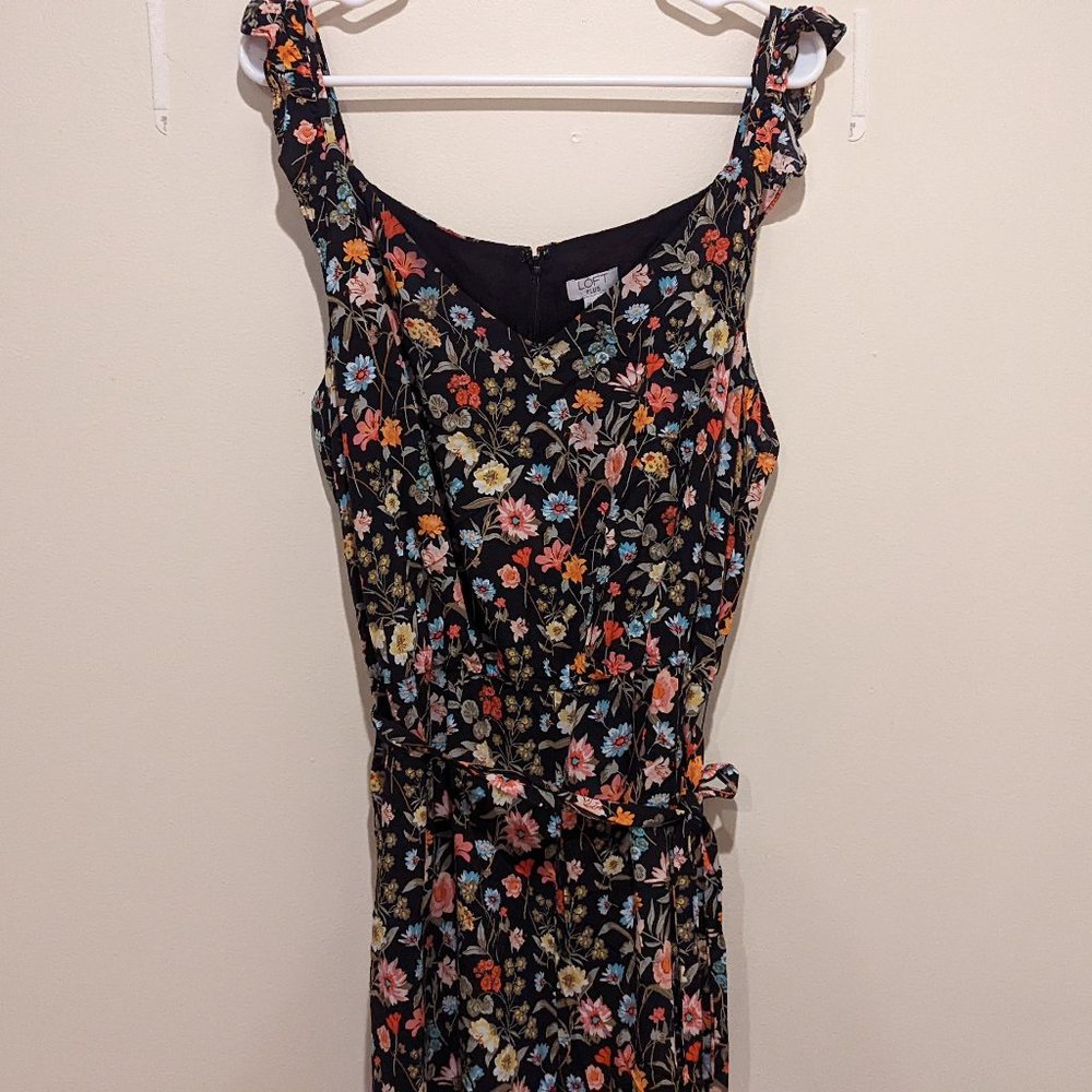 (0331) Wide Leg Crop Jumpsuit